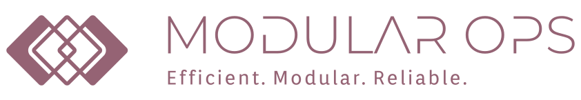 Modular Ops — Effizient. Modular. Zuverlässig.