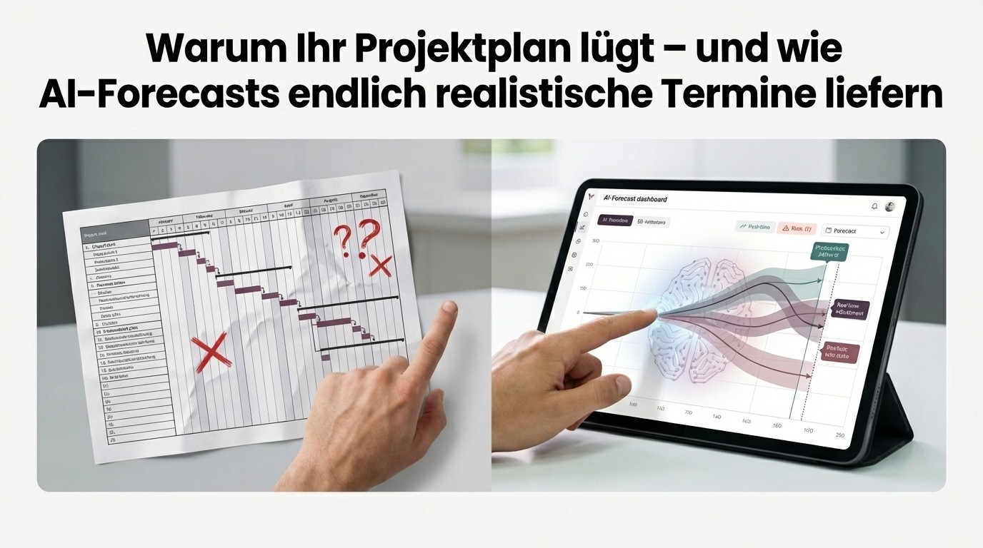 AI-Forecast statt Projektplan